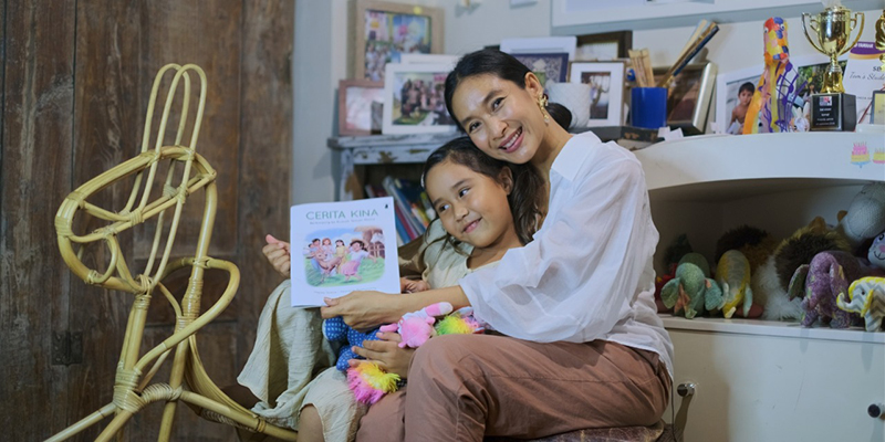 Cerita Kina, buku anak-anak karya Happy Salma