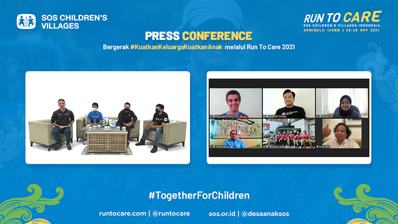 Run to care press conference